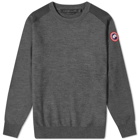 Canada Goose Men's Dartmouth Crew Knit in Iron Grey