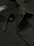 RRL - Thacker Cotton-Ripstop Field Jacket - Black