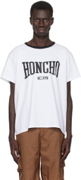 le PÈRE White 'Honcho' Ringer T-shirt