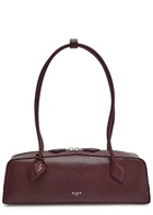 Alaïa Le Teckel Medium Grained Leather Shoulder bag - Burgundy - One Size