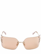 MIU MIU Square Metal Sunglasses