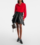 Loewe Double L cashmere-blend polo sweater