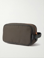 TOM FORD - Leather-Trimmed Nylon Wash Bag