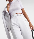 Courrèges Uniform flared pants