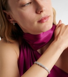 Yeprem Y-Couture 18kt white gold bangle with diamonds