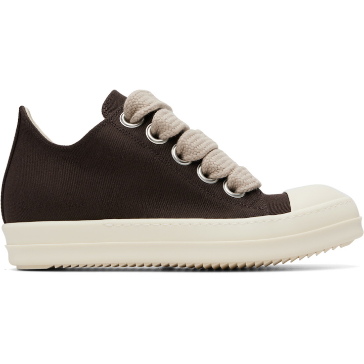 Photo: Rick Owens DRKSHDW Brown Tower Jumbolace Low Sneaks Sneakers
