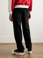 Local Authority LA - Sex Drive Logo-Print Cotton-Jersey Sweatpants - Black