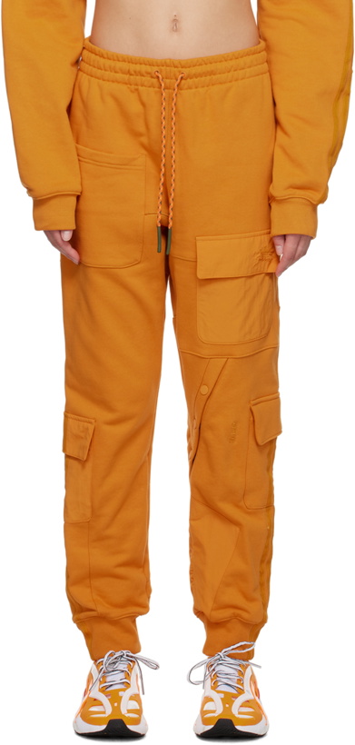 Photo: adidas x IVY PARK Orange Pocket Lounge Pants