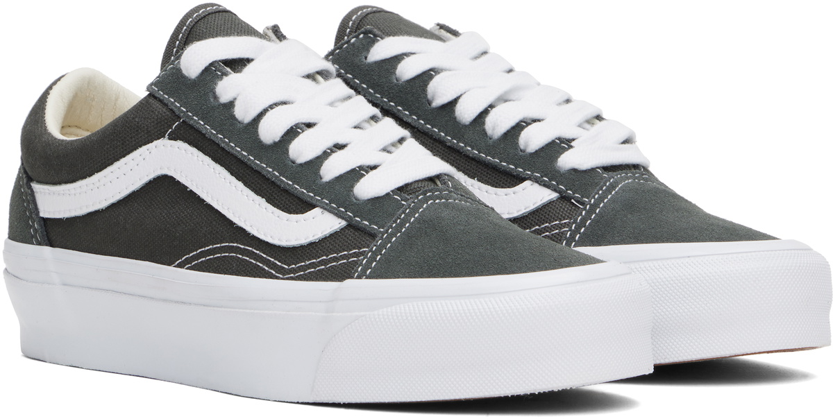 ★Vans★ グレー Premium Old Skool スニーカー Vans Gray Premium Old Skool Sneakers Vans