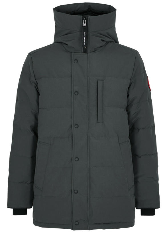 Photo: Canada Goose Carson Quilted Arctic-Tech Parka Dark Grey