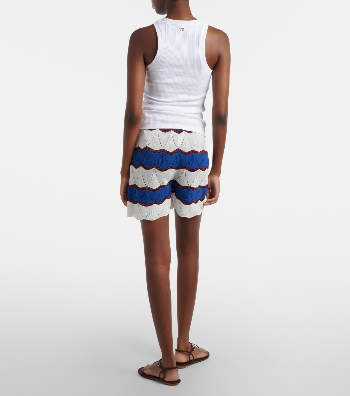 La DoubleJ Hang Ten cotton-blend shorts