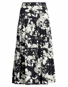 Maje Womens Maxi skirt in Black