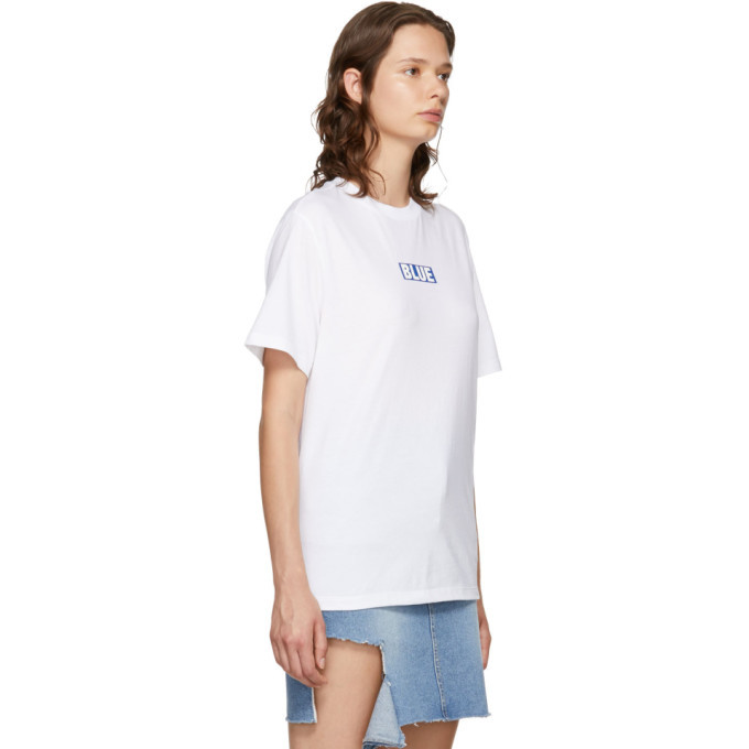 SJYP White Box Logo T-Shirt SJYP