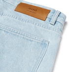 AMI - Cropped Tapered Denim Jeans - Men - Blue