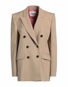 Msgm Womens Blazer Sand
