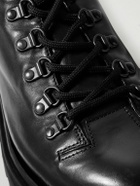 Officine Creative - Eventual DD 105 Airbrushed Leather Derby Shoes - Black