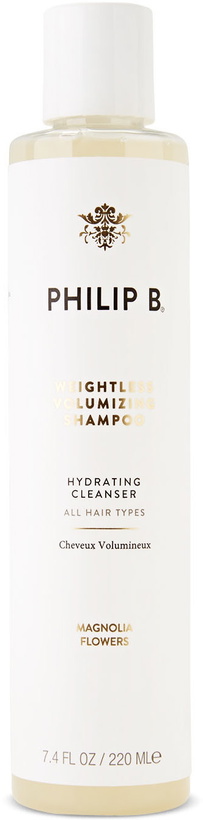 Photo: Philip B Weightless Volumizing Shampoo, 220 mL