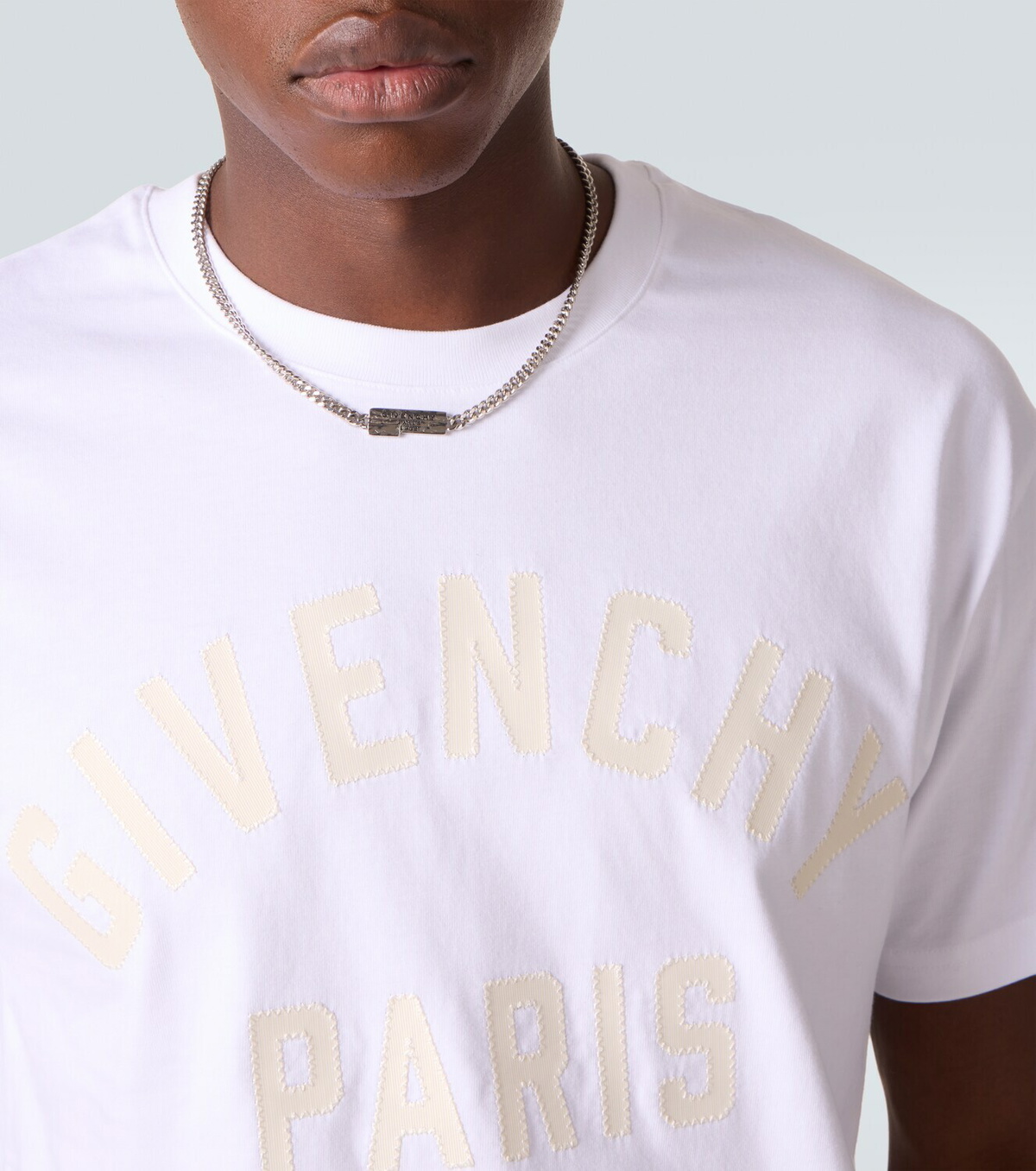 Givenchy Enamel chain necklace