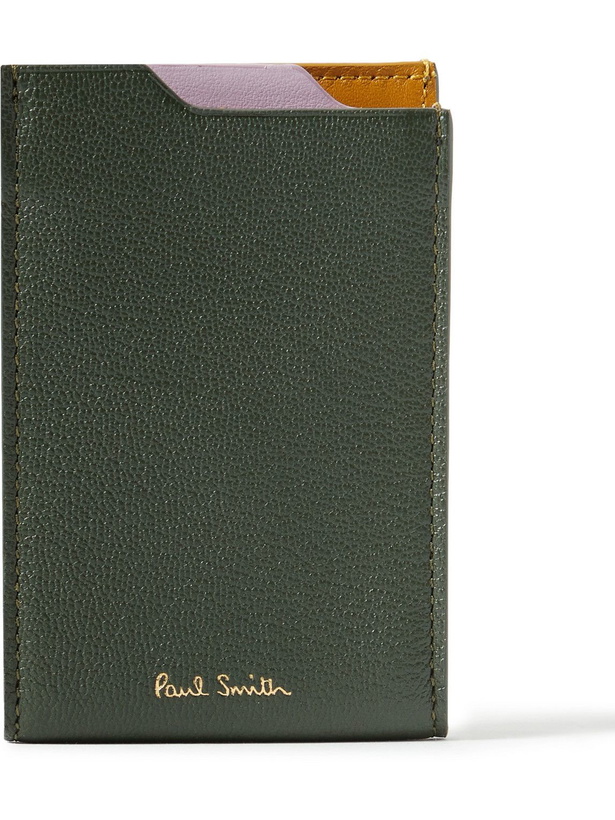 Photo: Paul Smith - Pebble-Grain Leather Cardholder