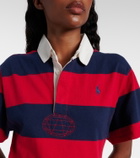 Polo Ralph Lauren Striped cotton jersey polo dress