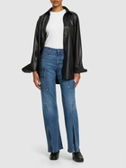 STELLA MCCARTNEY - Denim Flared Cargo Jeans