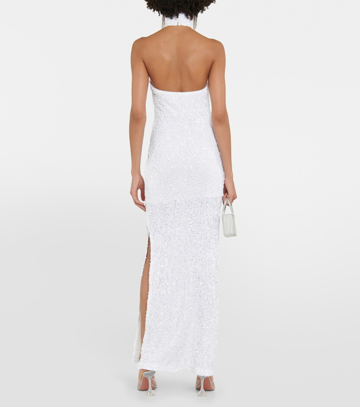 Rotate Birger Christensen Bridal Kasia sequined maxi dress