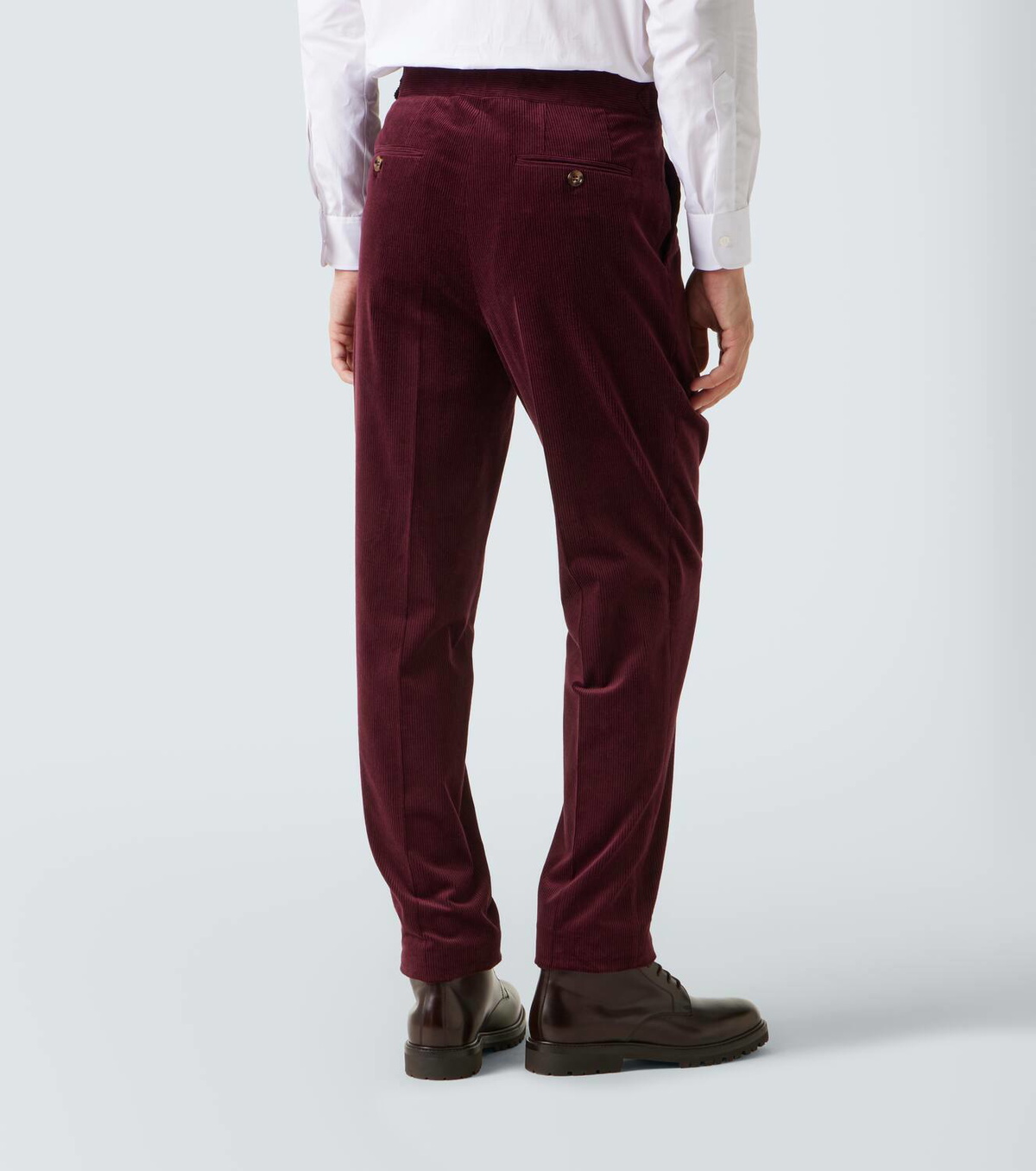 Brunello Cucinelli Cotton and cashmere corduroy suit