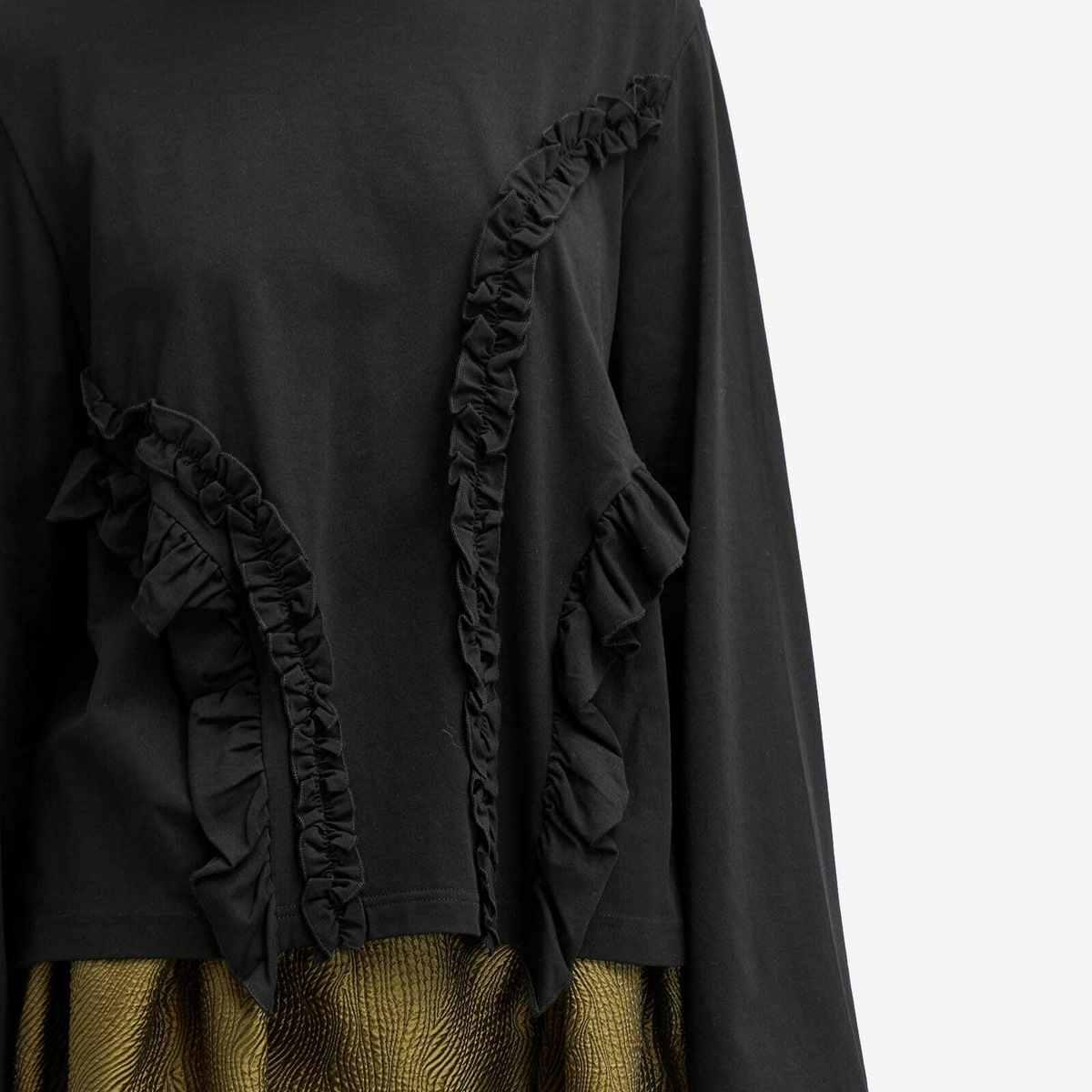 Cecilie Bahnsen Women's Alva T-Shirt in Black Cecilie Bahnsen