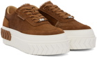 both Brown Tyres Platform Low Sneakers