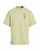 Burberry Mens T-shirt Light in Green