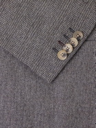 Paul Smith - Wool and Cashmere-Blend Herringbone Suit Jacket - Gray