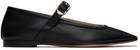 Le Monde Beryl Black Ballet Mary Jane Ballerina Flats