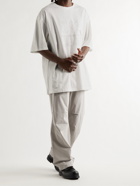 TAKAHIROMIYASHITA TheSoloist. - Oversized Printed Cotton-Jersey T-Shirt - White