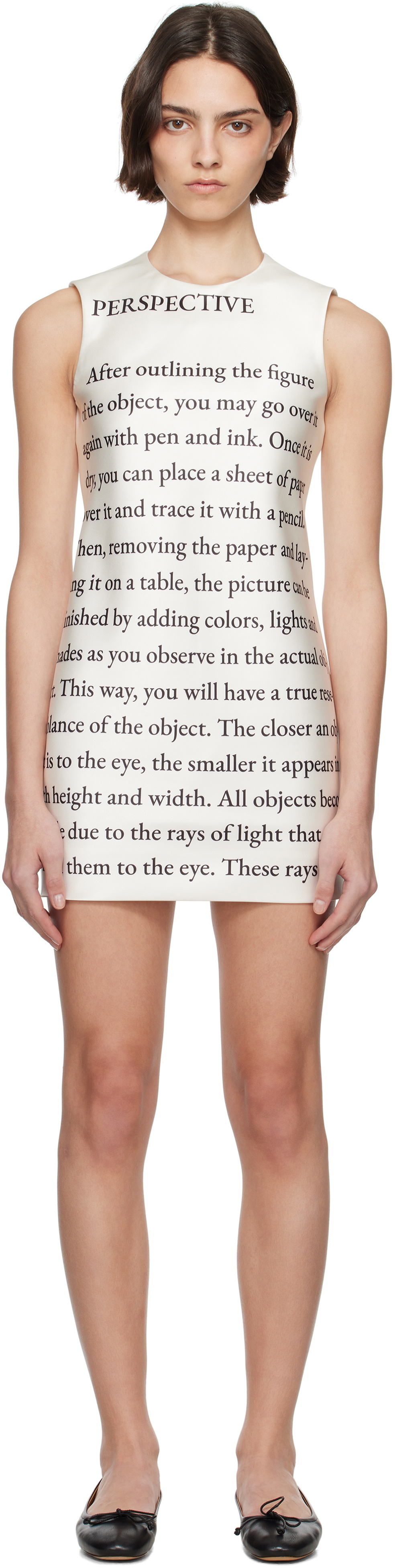 JW Anderson Draped striped minidress JW Anderson