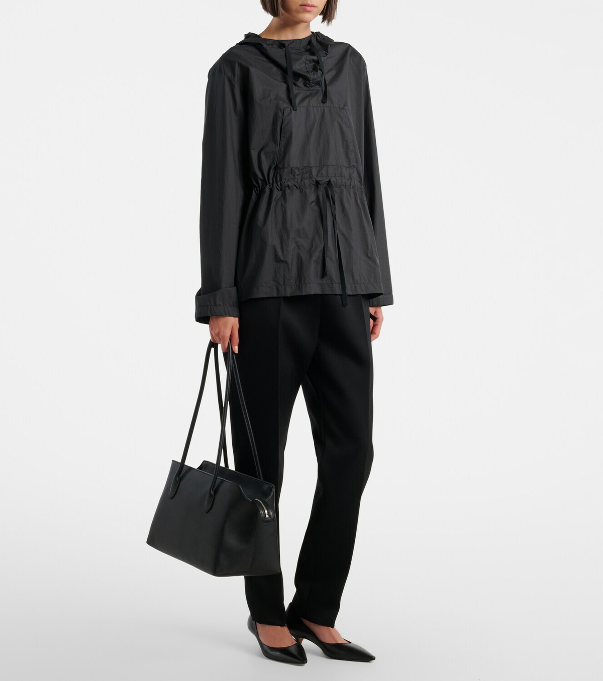 The Row Terrasse Medium leather shoulder bag