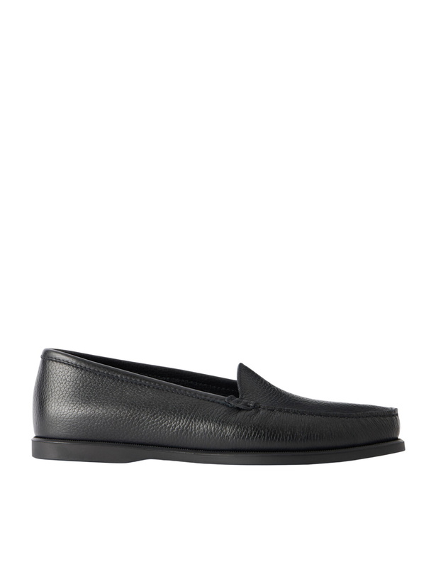 Photo: MORJAS - The Venetian Full-Grain Leather Loafers - Black