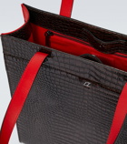 Christian Louboutin - Croc-effect leather tote