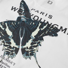 Wooyoungmi Men's Butterfly Back Print T-Shirt in White