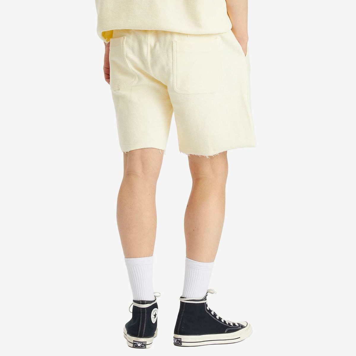 Honor the Gift Men's Race Herringbone Short in White