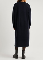 Extreme Cashmere N°106 Weird Short Cashmere-blend Dress - Navy - One Size