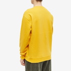 Beams Plus Men's Crew Neck Sweat in Yellow