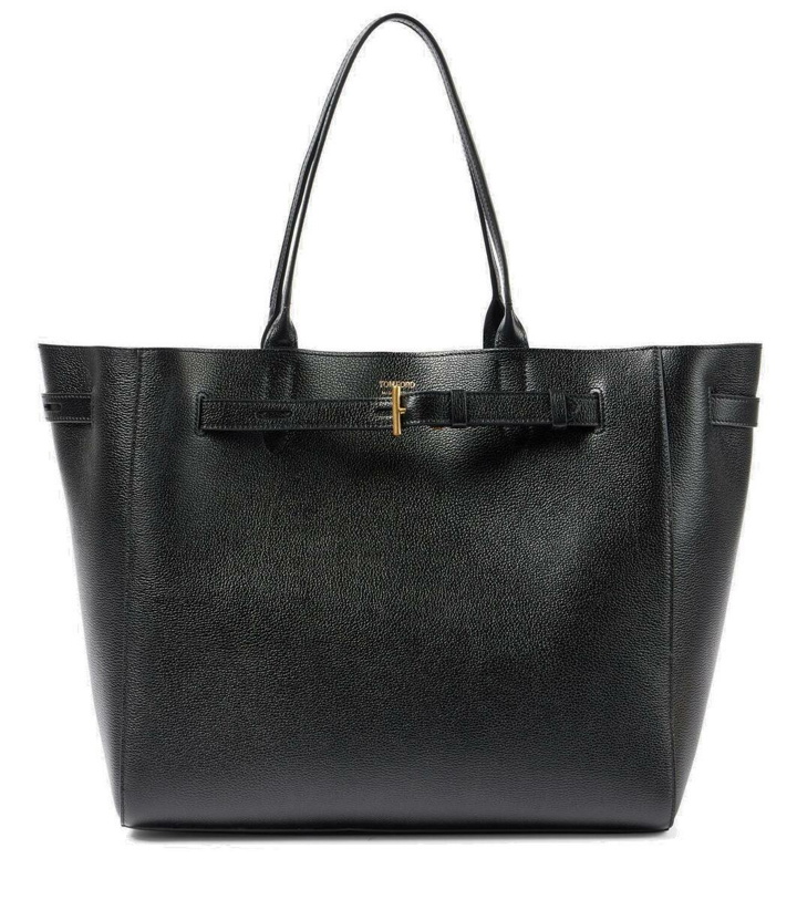 Photo: Tom Ford Tara Large grained leather tote bag