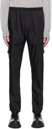 Givenchy Black Buckle Cargo Pants