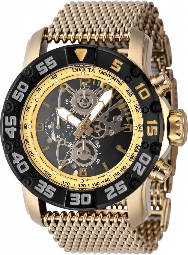 Invicta Venom Chronograph Black Dial Mens Watch 25904 Invicta