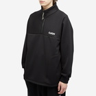 Comme des Garçons Homme Men's CdGH Half Zip Sweat in Black