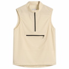 CAYL Men's Flow Pullover Vest in Birch White