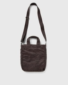 ØLÅF NYLON MINI TOTE Brown Womens Messenger & Crossbody Bag
