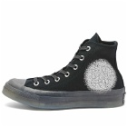 Converse x Turnstile CT70 Hi-Top Sneakers in Black/Grey/White