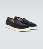 Giorgio Armani - Divo suede slip-on