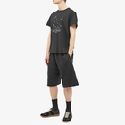 MM6 Maison Margiela Men's Regular Fit Sweat Short in Black